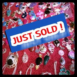 400 pcs"Sterling Silver/Gemstone "BoHo"Style
